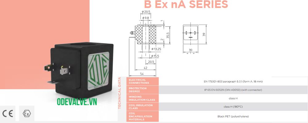 cuộn coil van điện từ ode